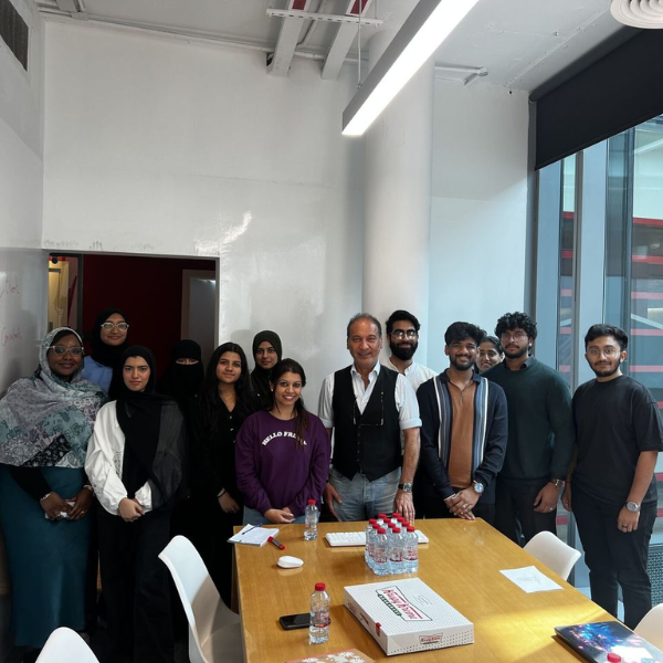 We're immensely grateful to Dewan Architects for providing an exceptional learning experience to our second-year De Montfort University Dubai students! A huge thank you to Dafir Mann for his 